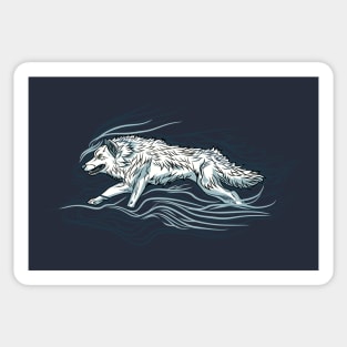 Mythical wolf Sticker